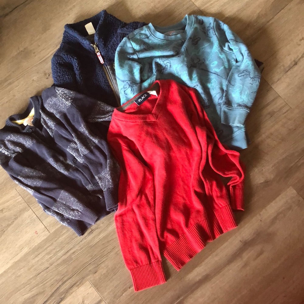 Boys Size 5 Winter Top Lot